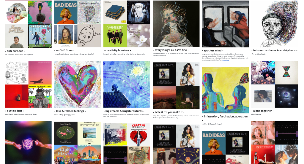 Mia & Cléo’s Theme&nbsp;Playlists